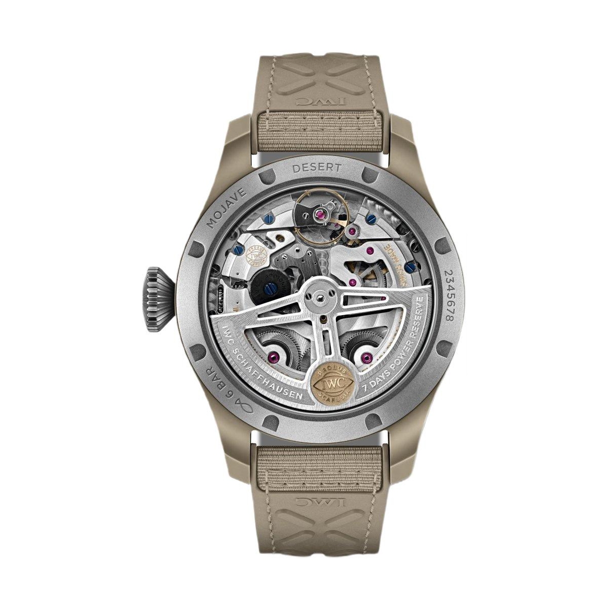 ZEGAREK IWC SCHAFFHAUSEN BIG PILOT'S PERPETUAL CALENDAR TOP GUN MOJAVE DESERT