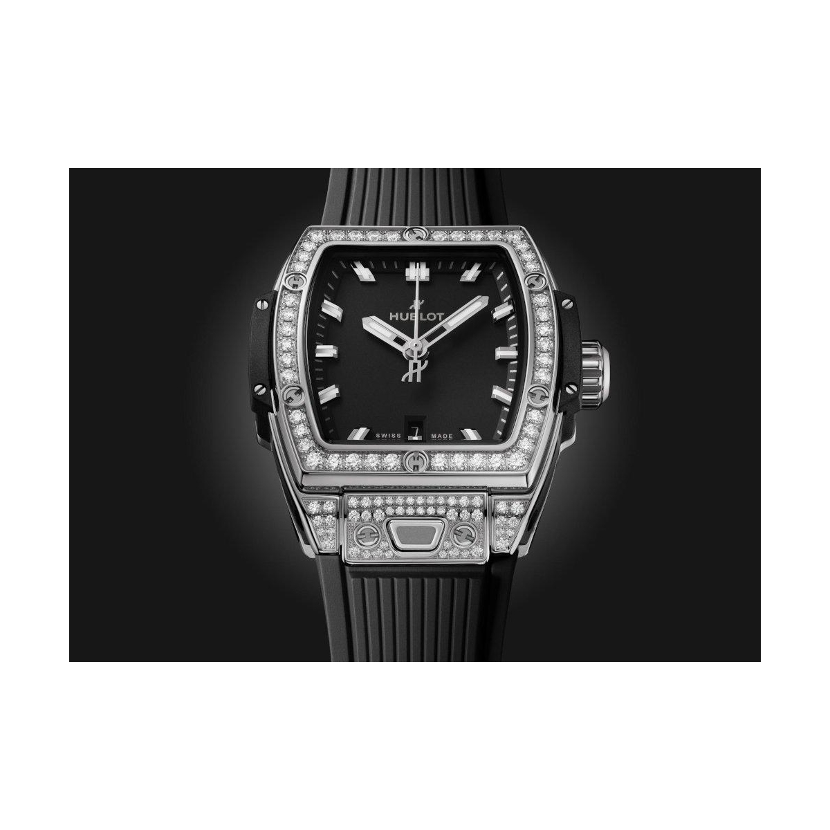 ZEGAREK HUBLOT SPIRIT OF BIG BANG STEEL PAVE