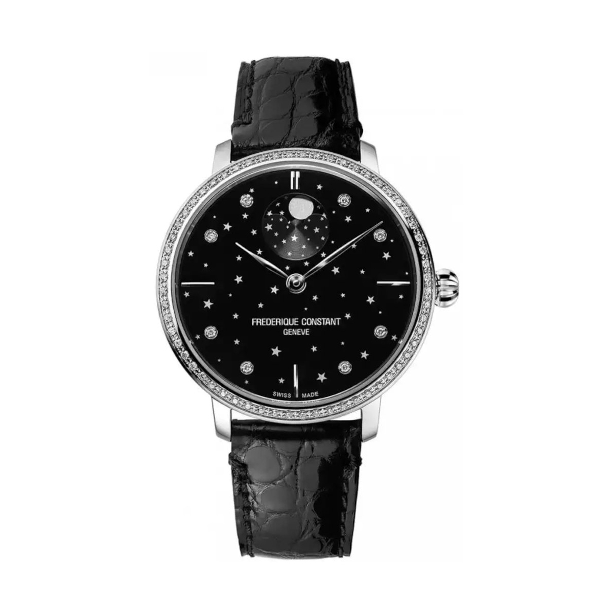 ZEGAREK FREDERIQUE CONSTANT MANUFACTURE SLIMLINE MOONPHASE STARS