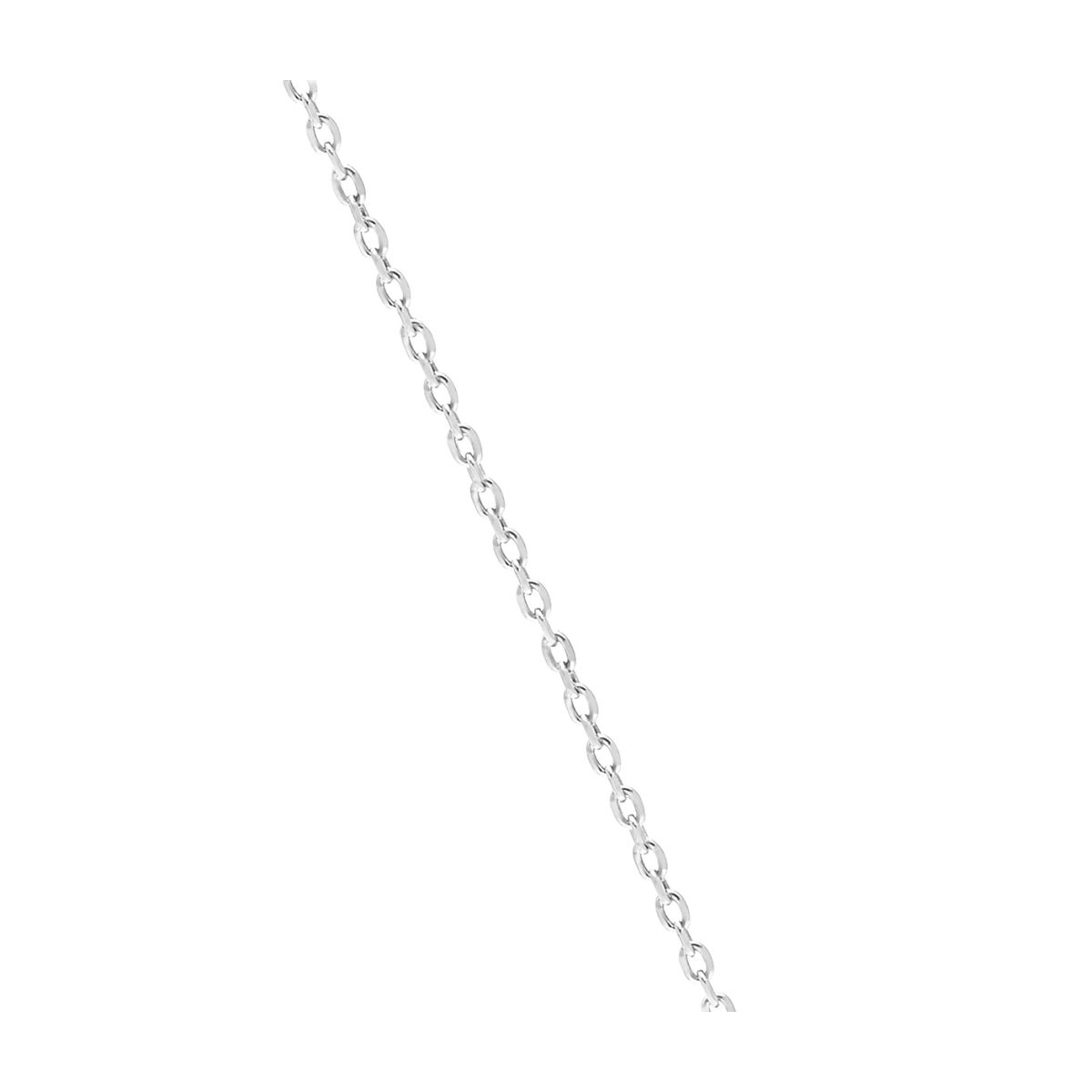 Łańcuszek srebrny ankier