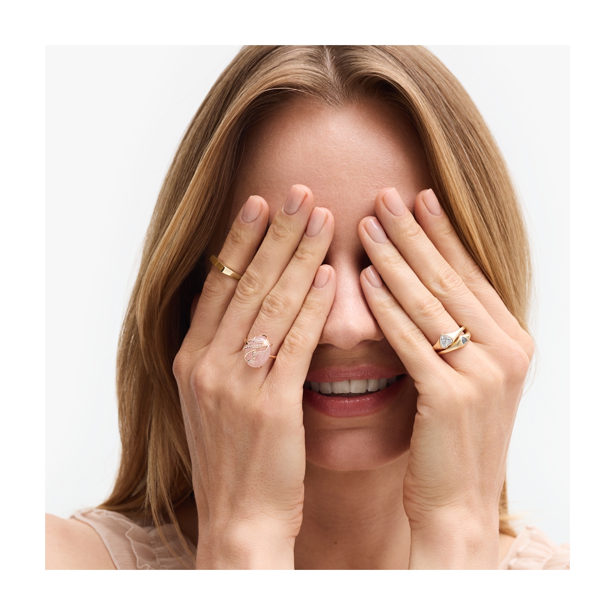 Pierścionek złoty Balerina