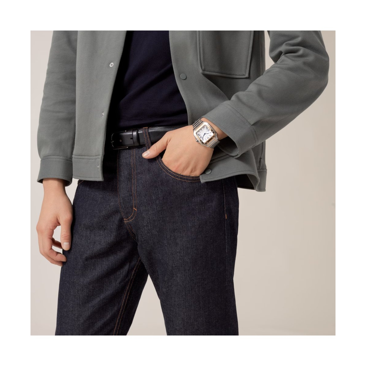 ZEGAREK CARTIER SANTOS DE CARTIER L