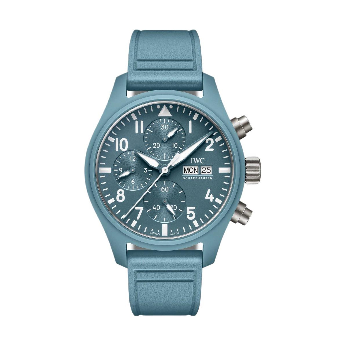 ZEGAREK IWC SCHAFFHAUSEN PILOT'S CHRONOGRAPH TOP GUN MIRAMAR