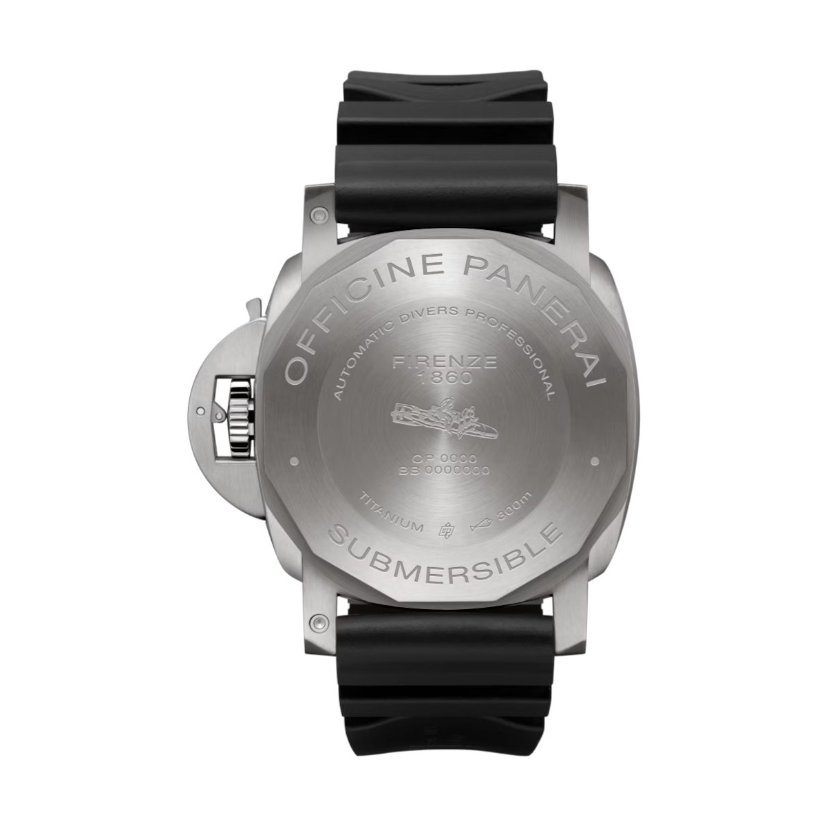 ZEGAREK PANERAI SUBMERSIBLE TITANIO