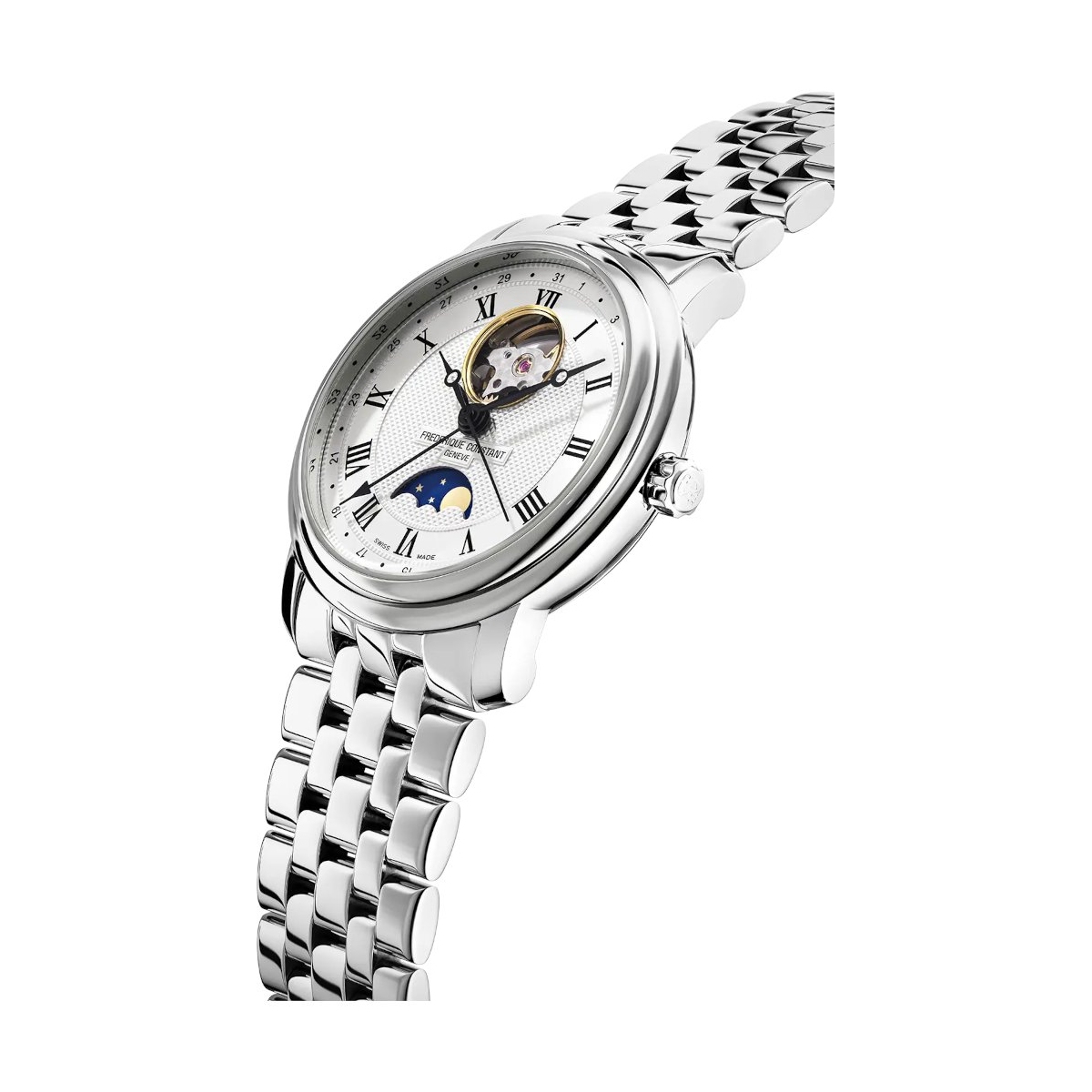 ZEGAREK FREDERIQUE CONSTANT CLASSICS HEART BEAT MOONPHASE DATE