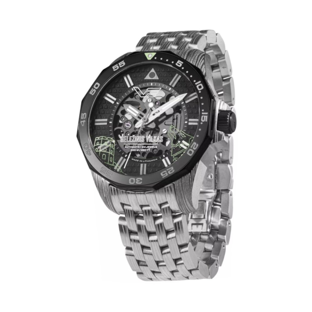 ZEGAREK VOSTOK EUROPE GELEŽINIS VILKAS "IRON WOLF" LIMITED EDITION