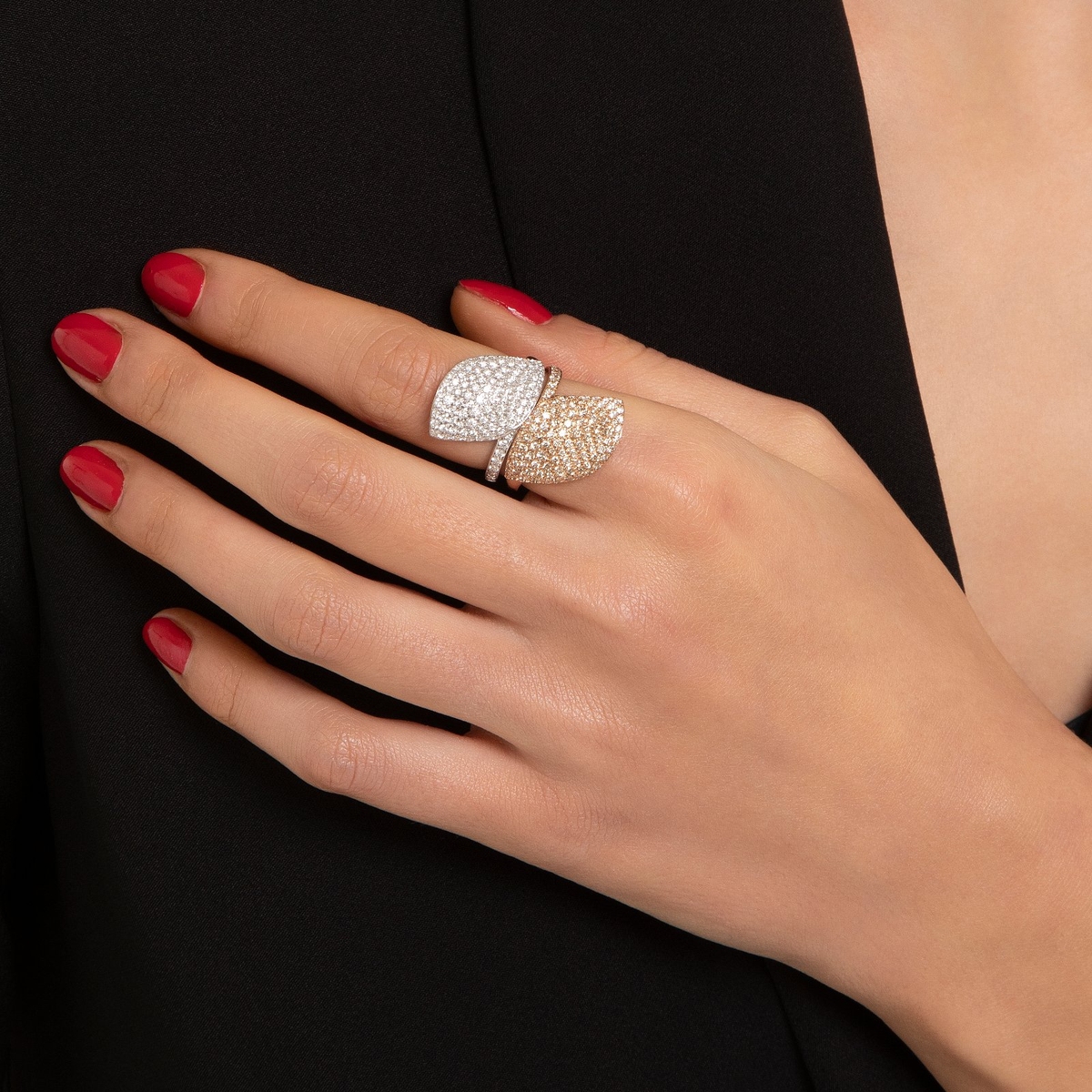 Pierścionek złoty Pasquale Bruni