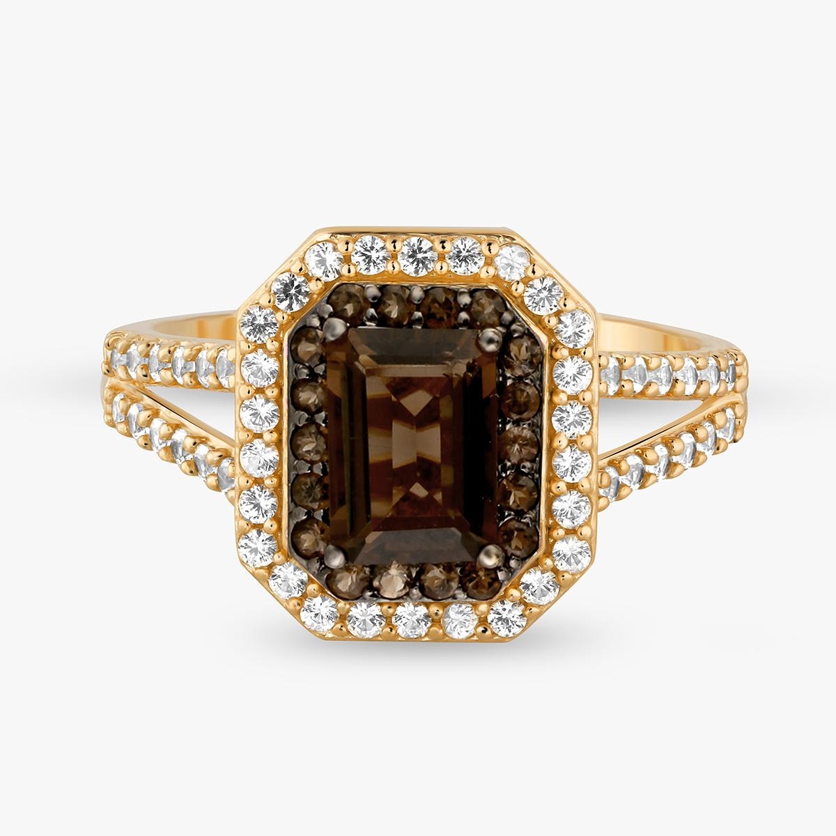 Pierścionek złoty Diva Celebration