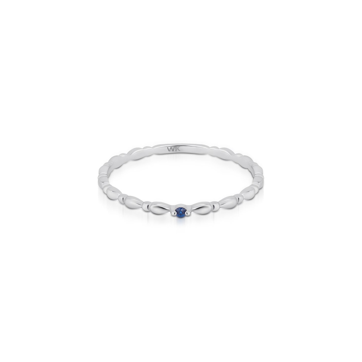 Pierścionek srebrny z cyrkonią