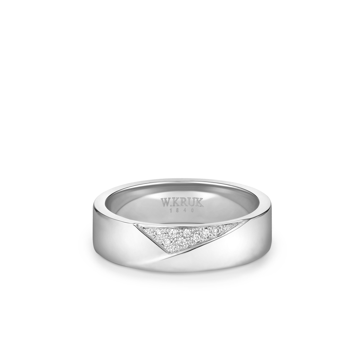 Obrączka złota AMETTA damska