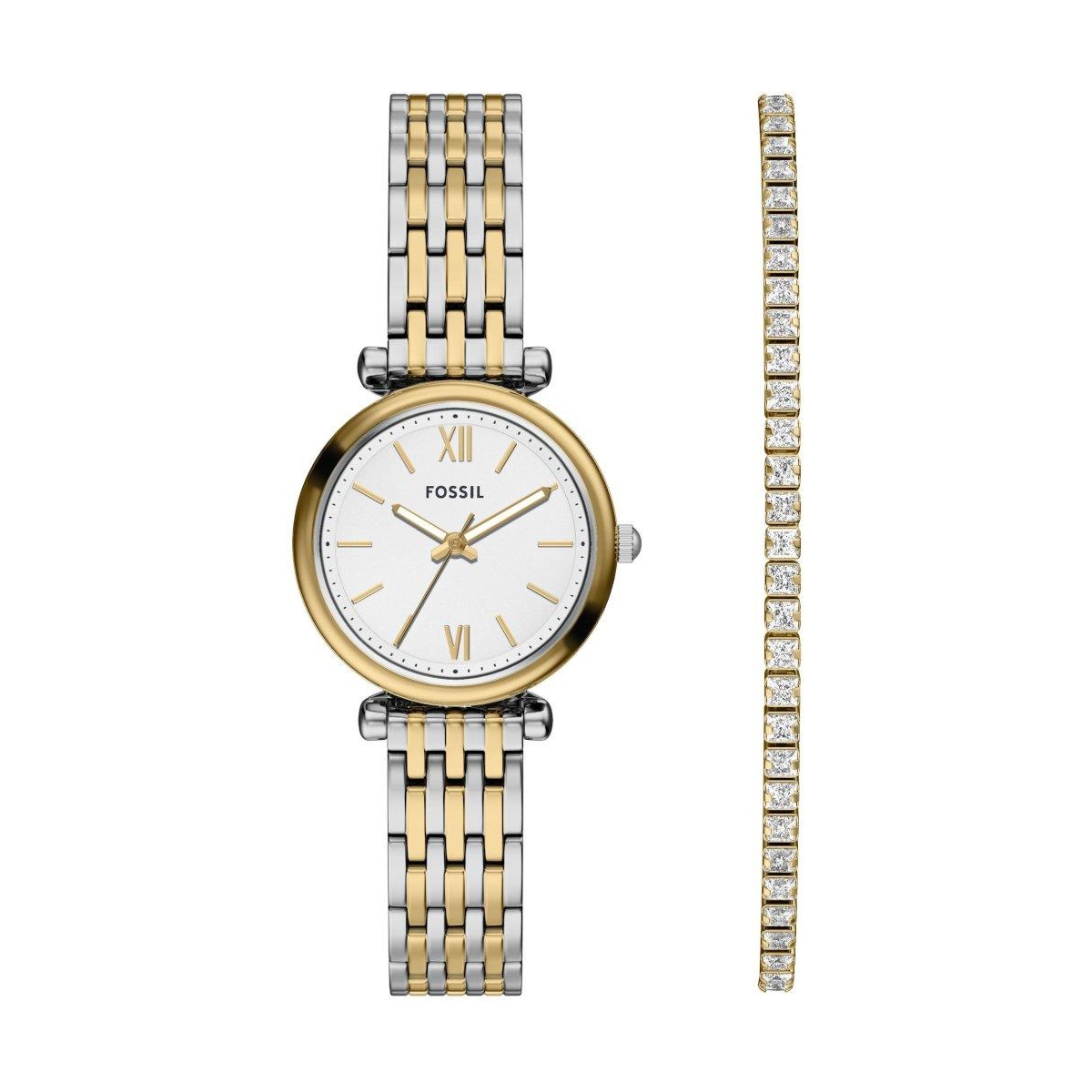 ZEGAREK FOSSIL CARLIE SET