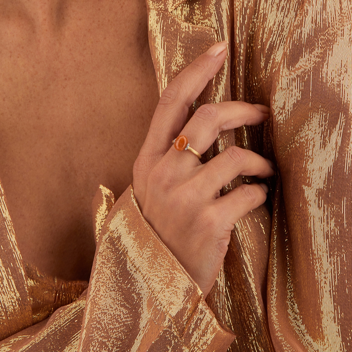 Pierścionek złoty NANIS