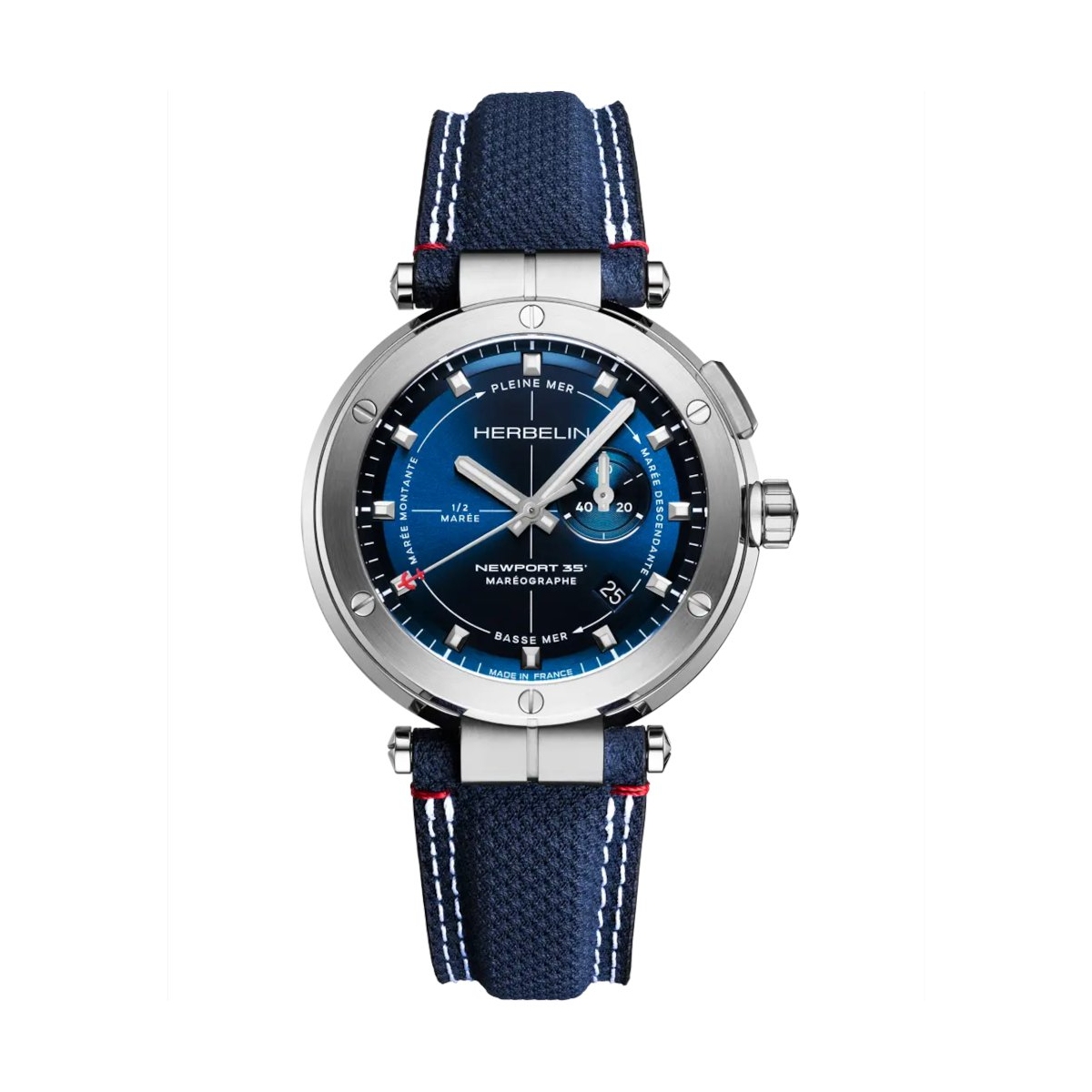ZEGAREK HERBELIN NEWPORT MAREOGRAPH 35TH ANNIVERSARY