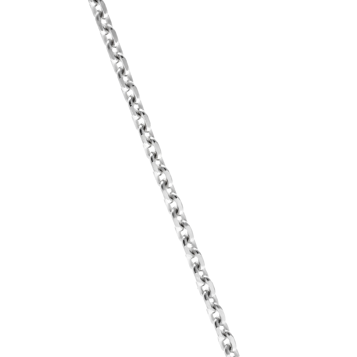 Łańcuszek srebrny ankier