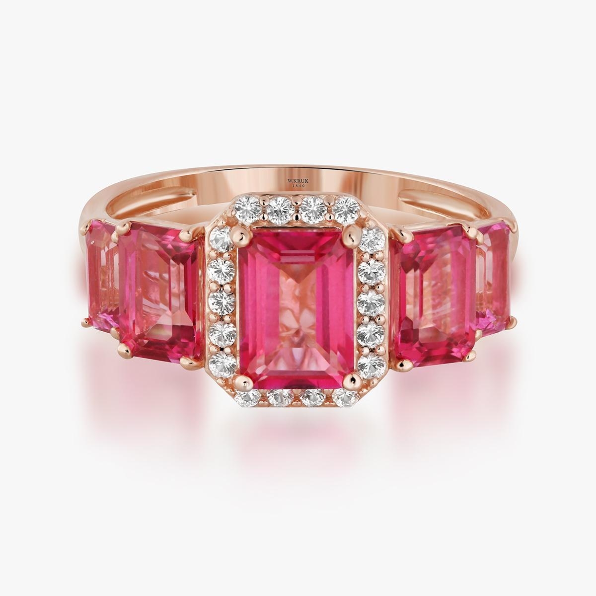 Pierścionek złoty Diva