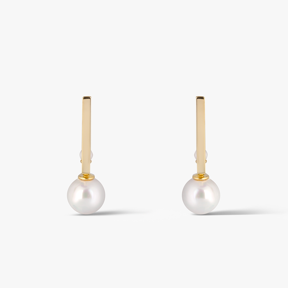 Kolczyki srebrne z perłami