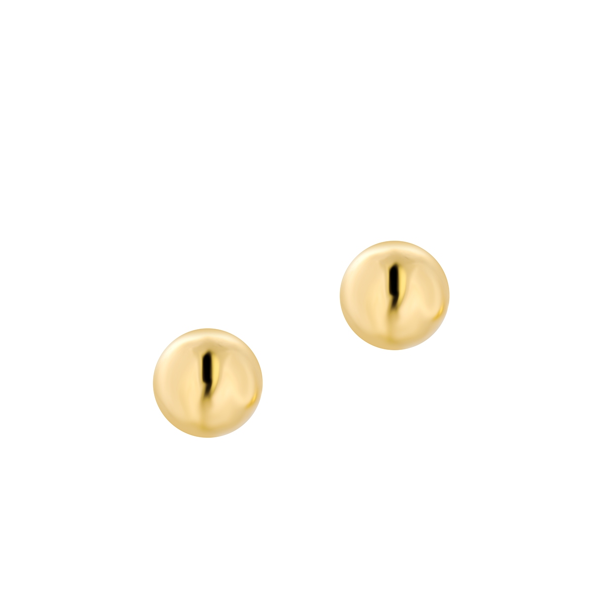 Kolczyki pozłacane półkule Picky Pica