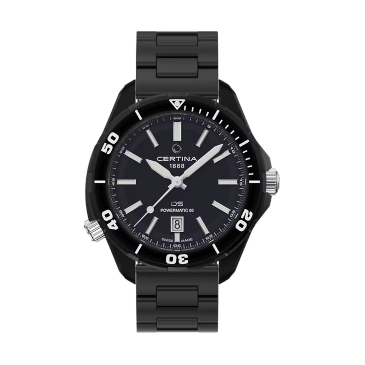 ZEGAREK CERTINA DS+ Kit Black Edition