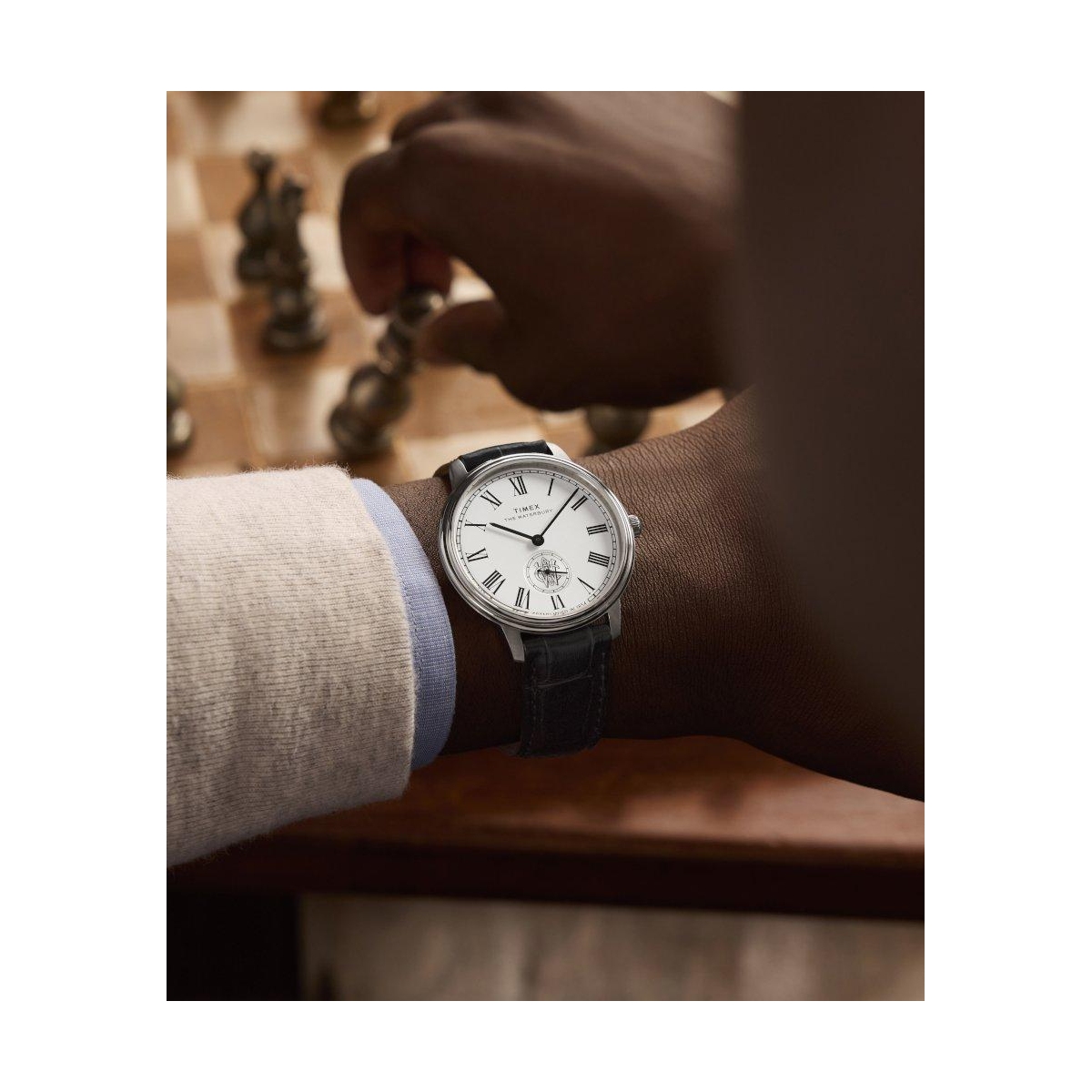 ZEGAREK TIMEX WATERBURY METROPOLITAN SUB-SECOND