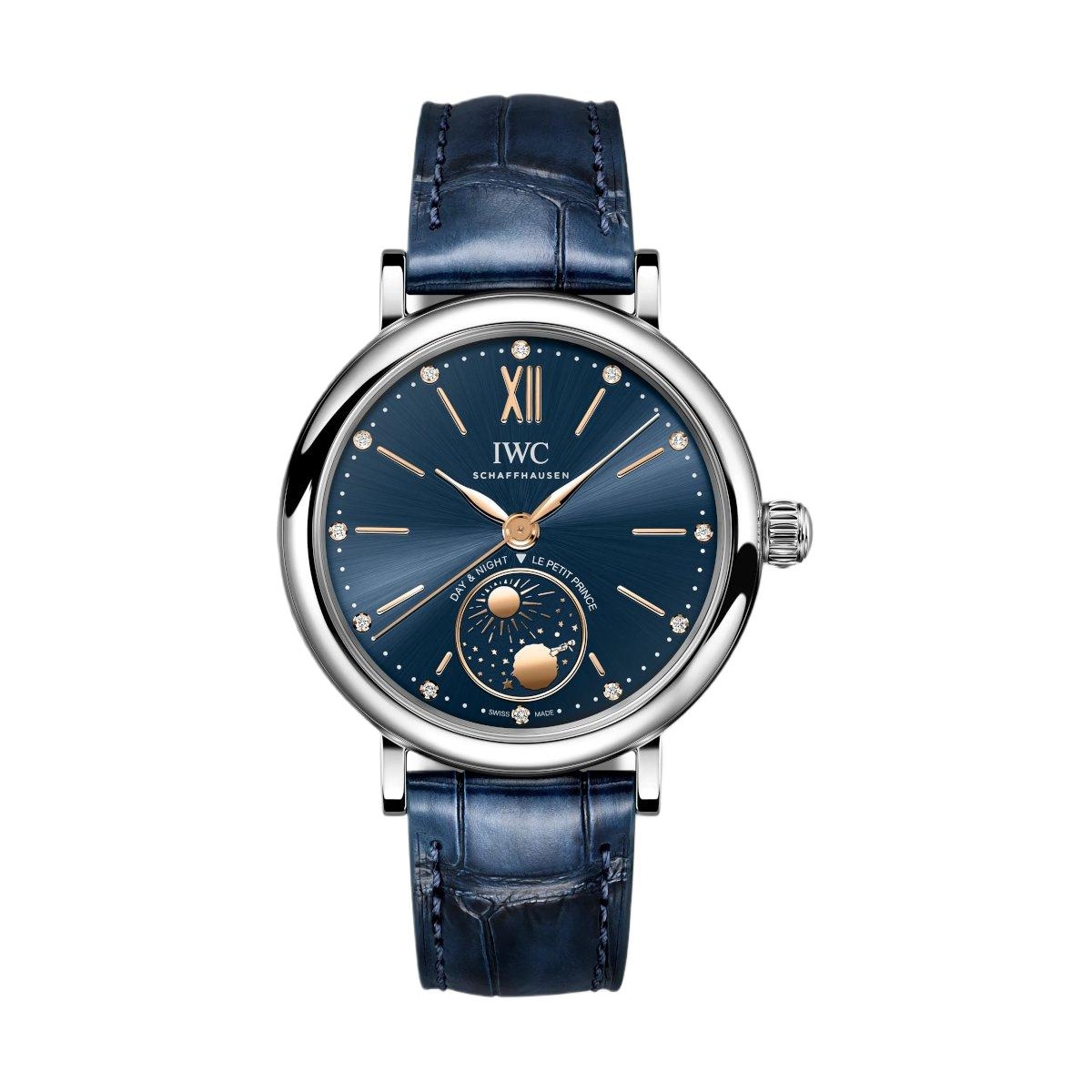 ZEGAREK IWC SCHAFFHAUSEN PORTOFINO AUTOMATIC DAY & NIGHT 34 LE PETIT PRINCE