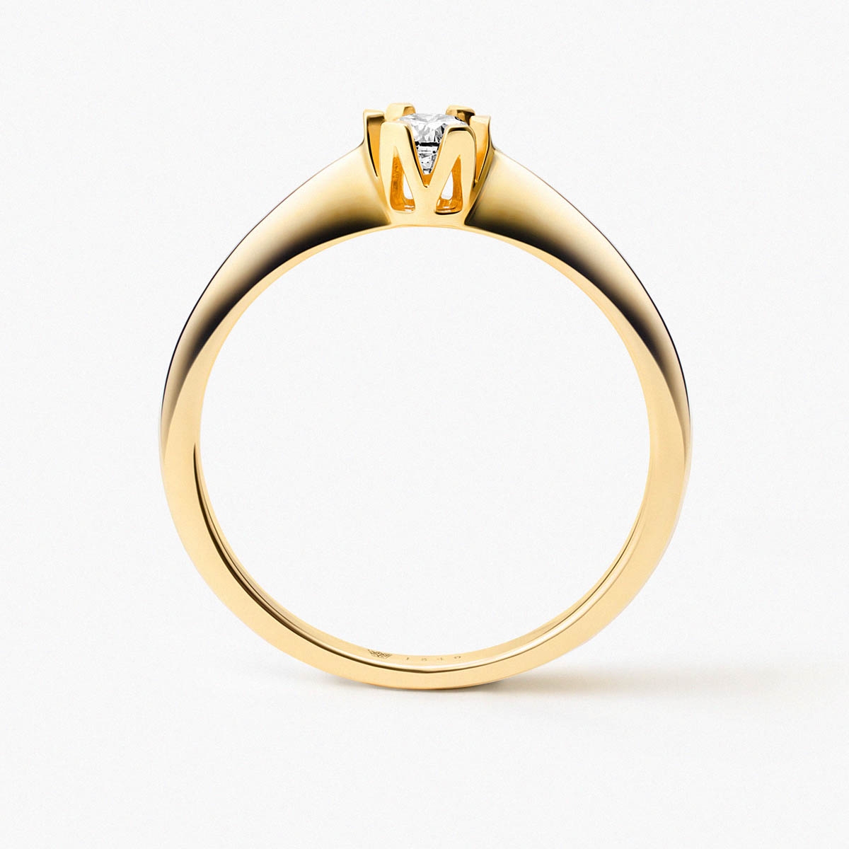 Pierścionek złoty Jedyny