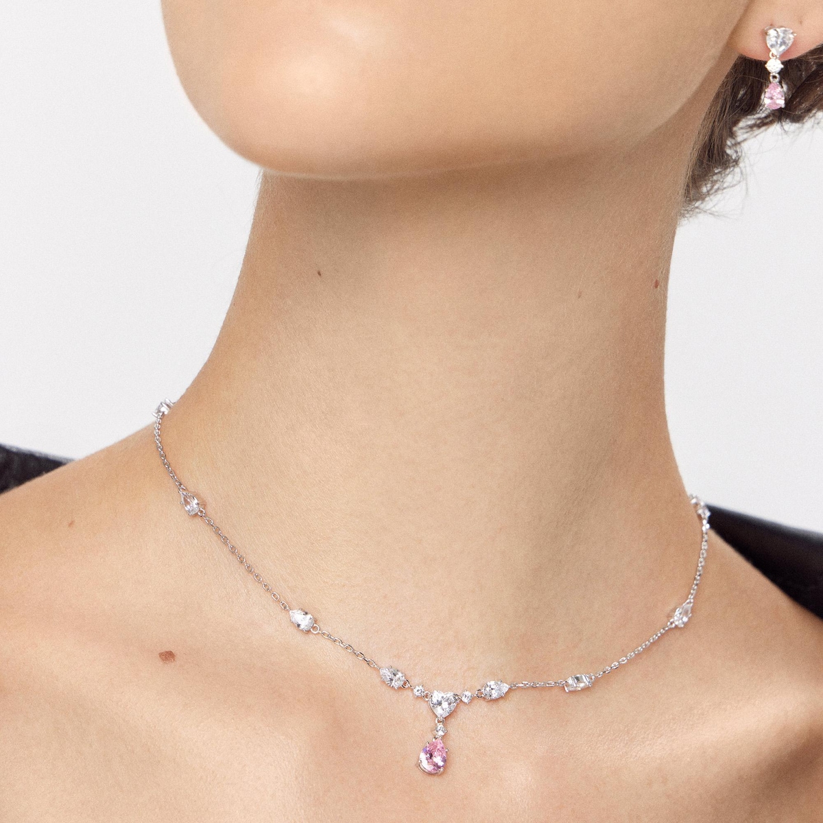 Kolczyki srebrne z cyrkoniami Ceremonials