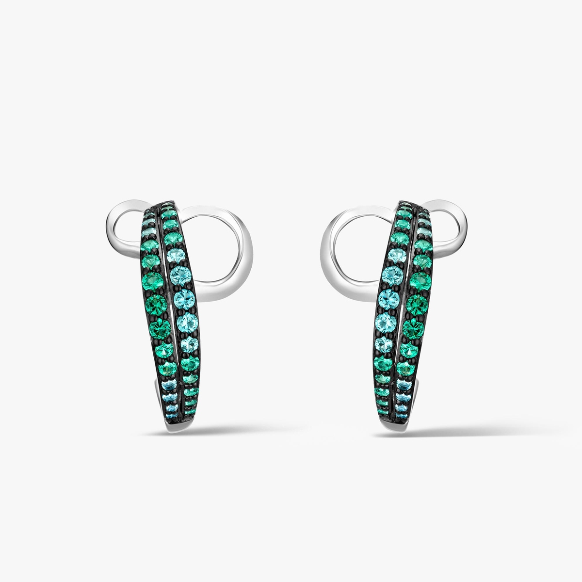 Kolczyki srebrne Preludium Paradise Birds