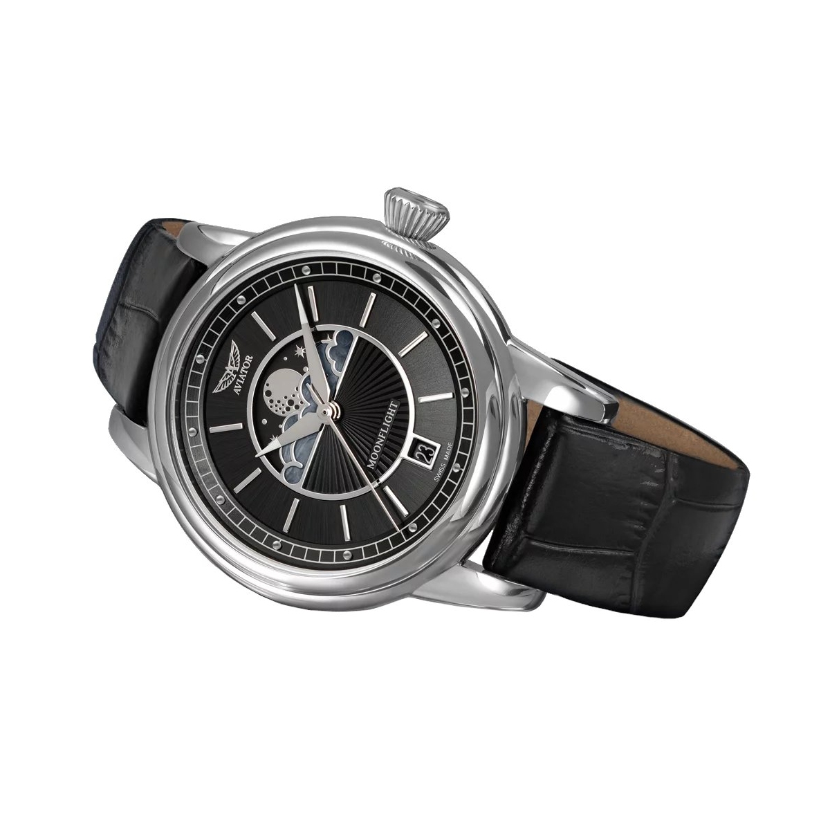 ZEGAREK AVIATOR DOUGLAS MOONFLIGHT