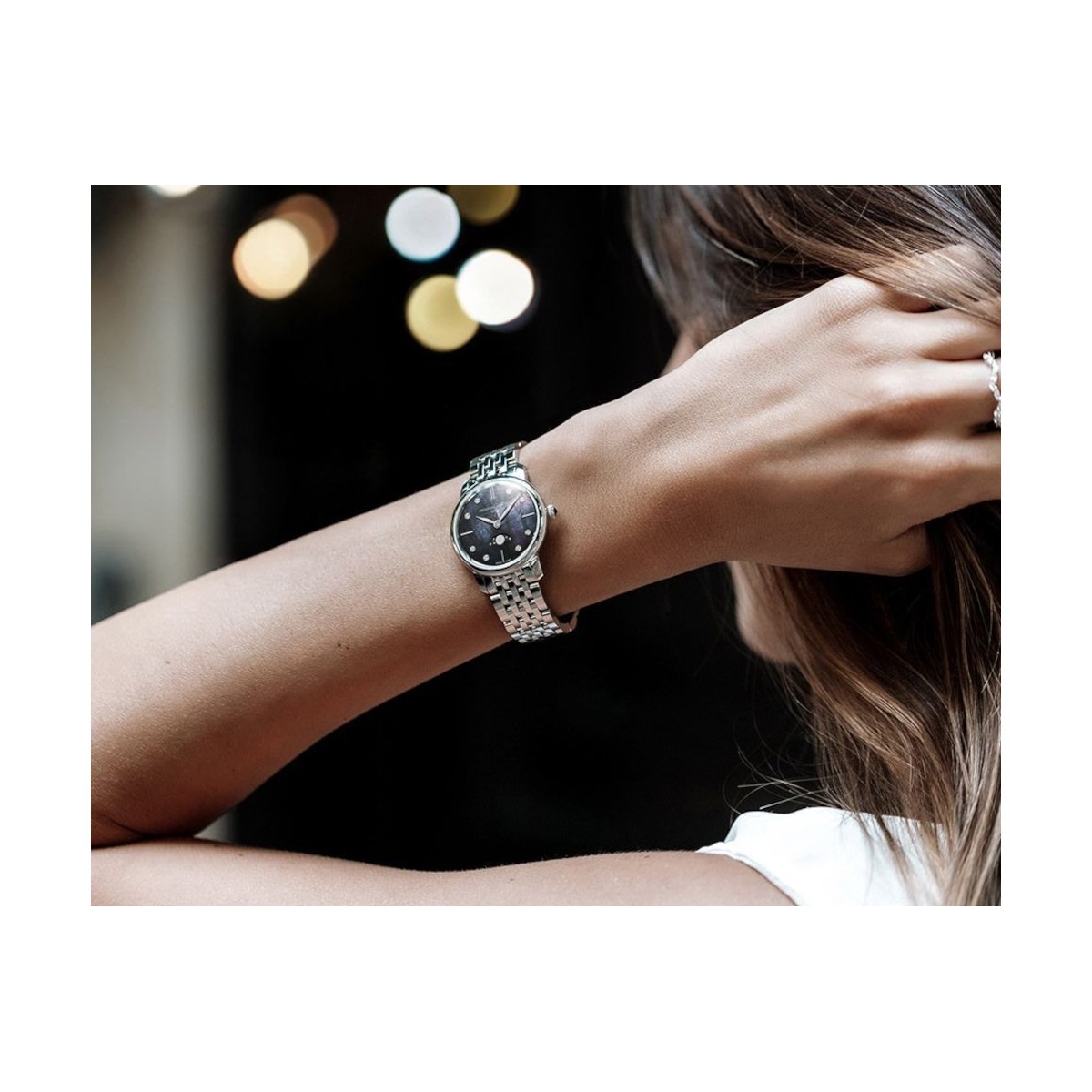 ZEGAREK FREDERIQUE CONSTANT CLASSICS SLIMLINE LADIES MOONPHASE