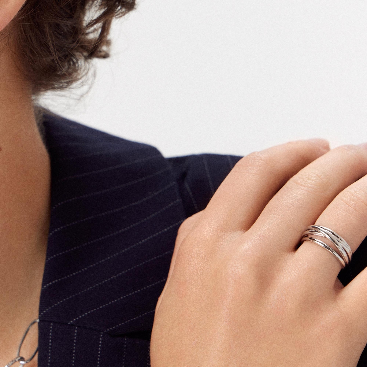 Pierścionek srebrny