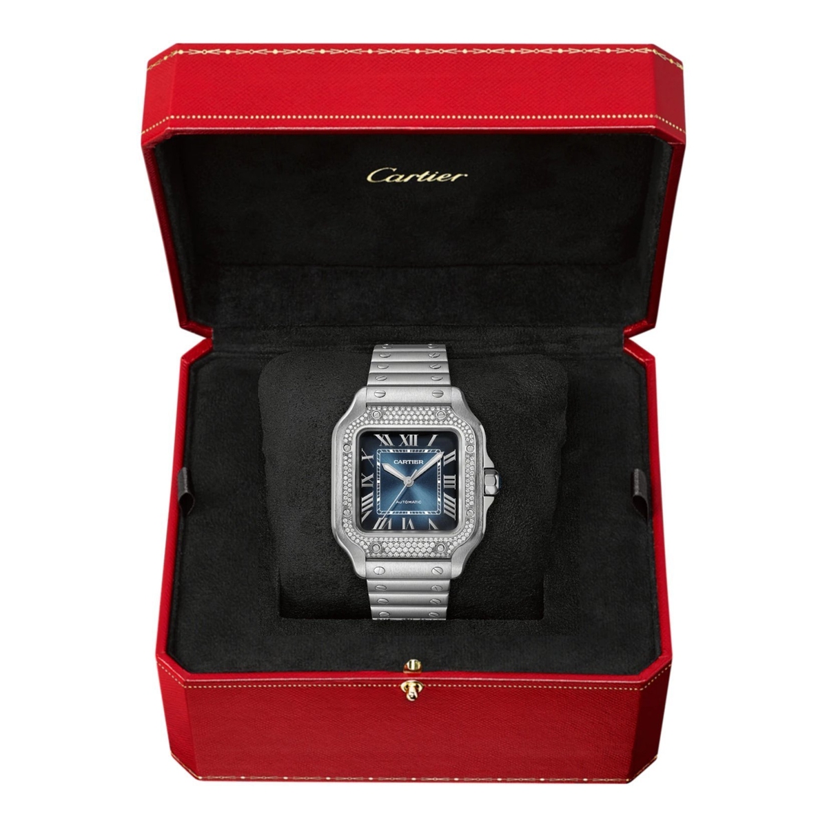 ZEGAREK CARTIER SANTOS DE CARTIER M