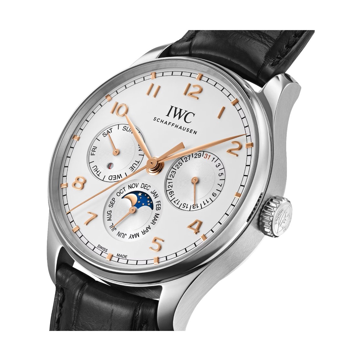 ZEGAREK IWC SCHAFFHAUSEN PORTUGIESER PERPETUAL CALENDAR