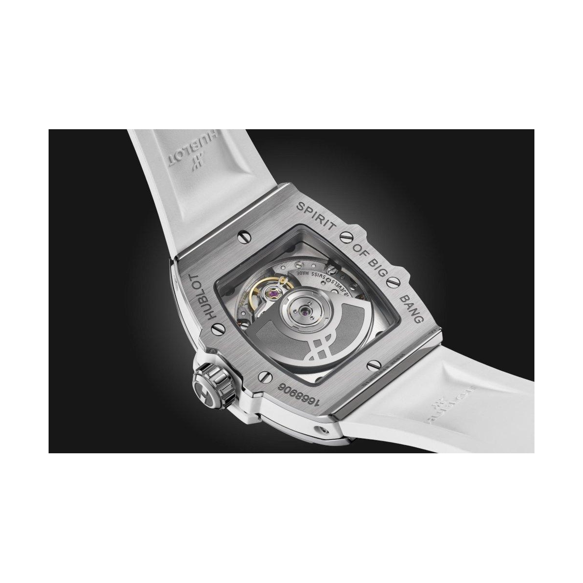 ZEGAREK HUBLOT SPIRIT OF BIG BANG STEEL WHITE DIAMONDS