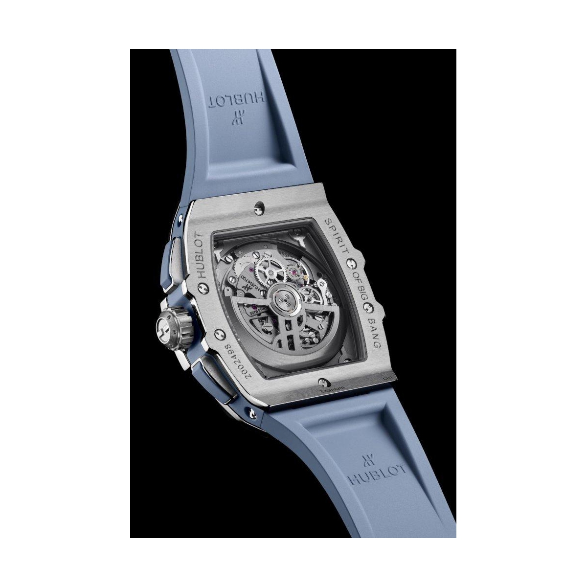 ZEGAREK HUBLOT SPIRIT OF BIG BANG TITANIUM COAL BLUE