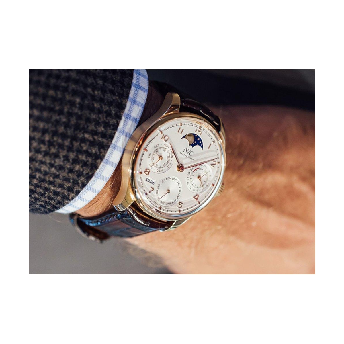 ZEGAREK IWC SCHAFFHAUSEN PORTUGIESER PERPETUAL CALENDAR