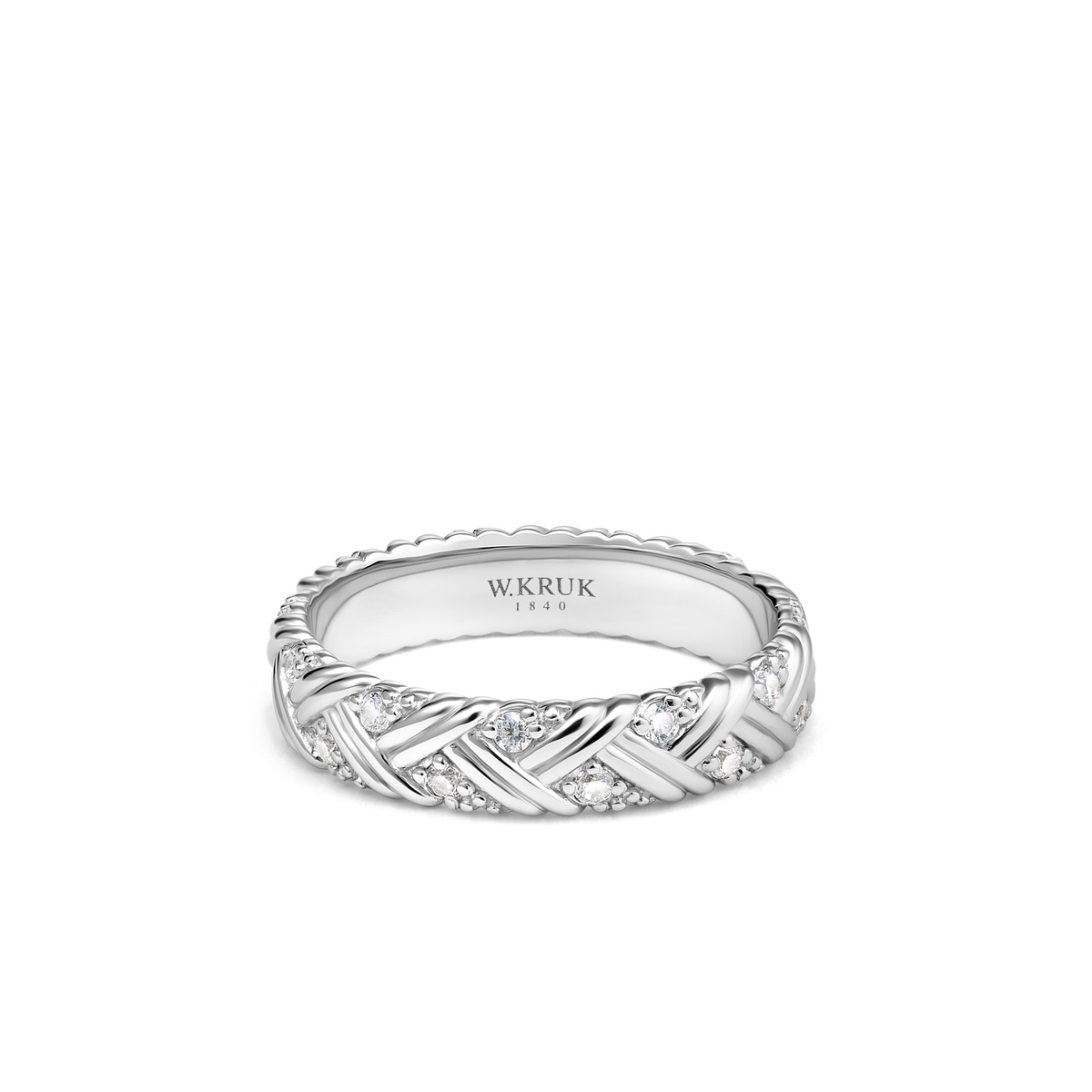 Komplet obrączek srebrnych SAWANA