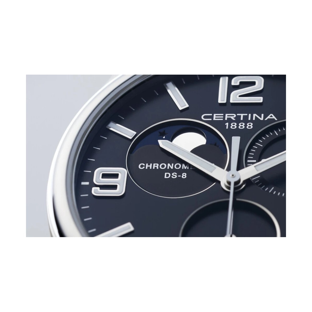 ZEGAREK CERTINA DS-8 CHRONOGRAPH MOON PHASE