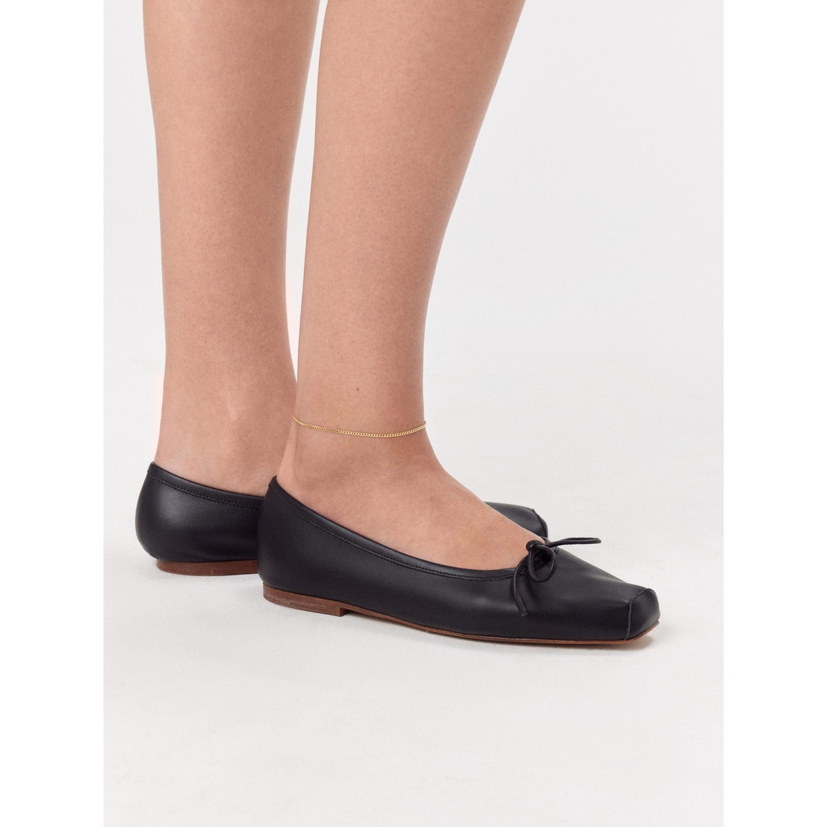 Bransoleta srebrna pozłacana na nogę