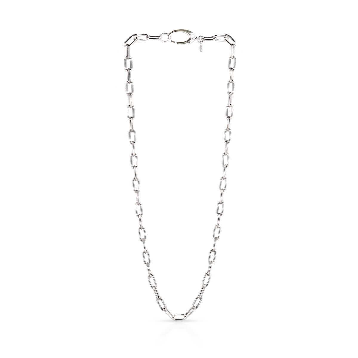 Naszyjnik srebrny pancerka