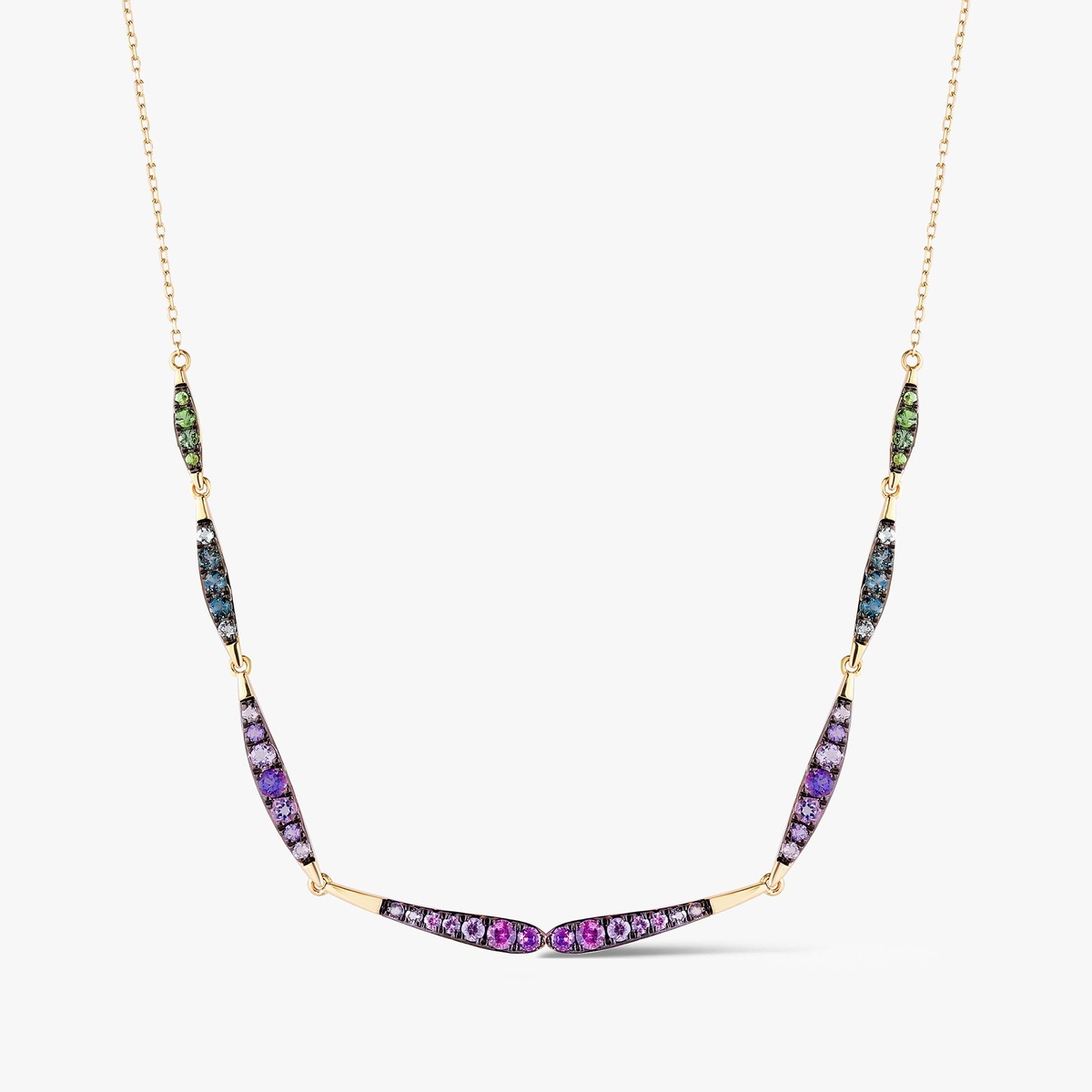 Naszyjnik złoty Preludium Paradise Birds