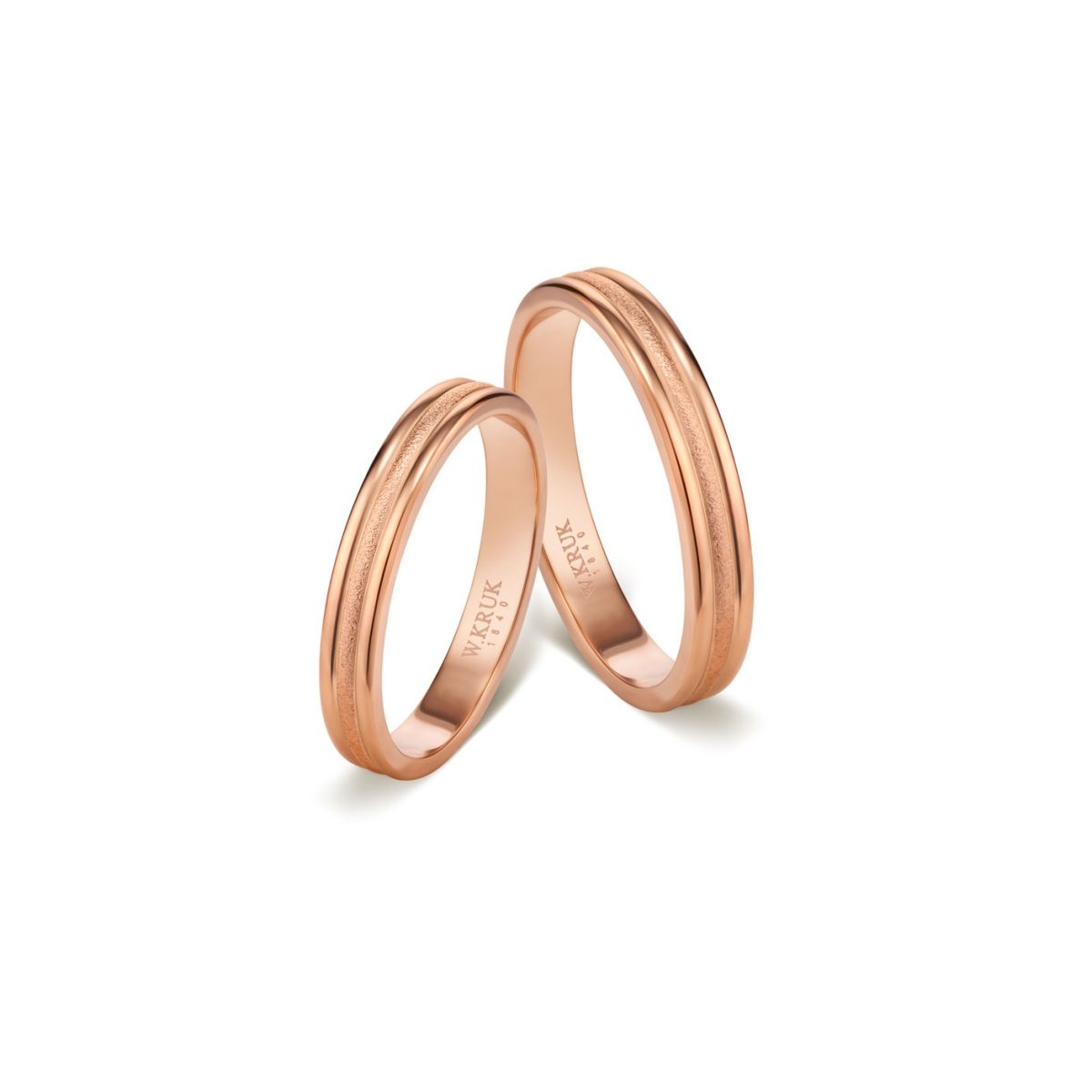 Obrączka złota POETICA męska