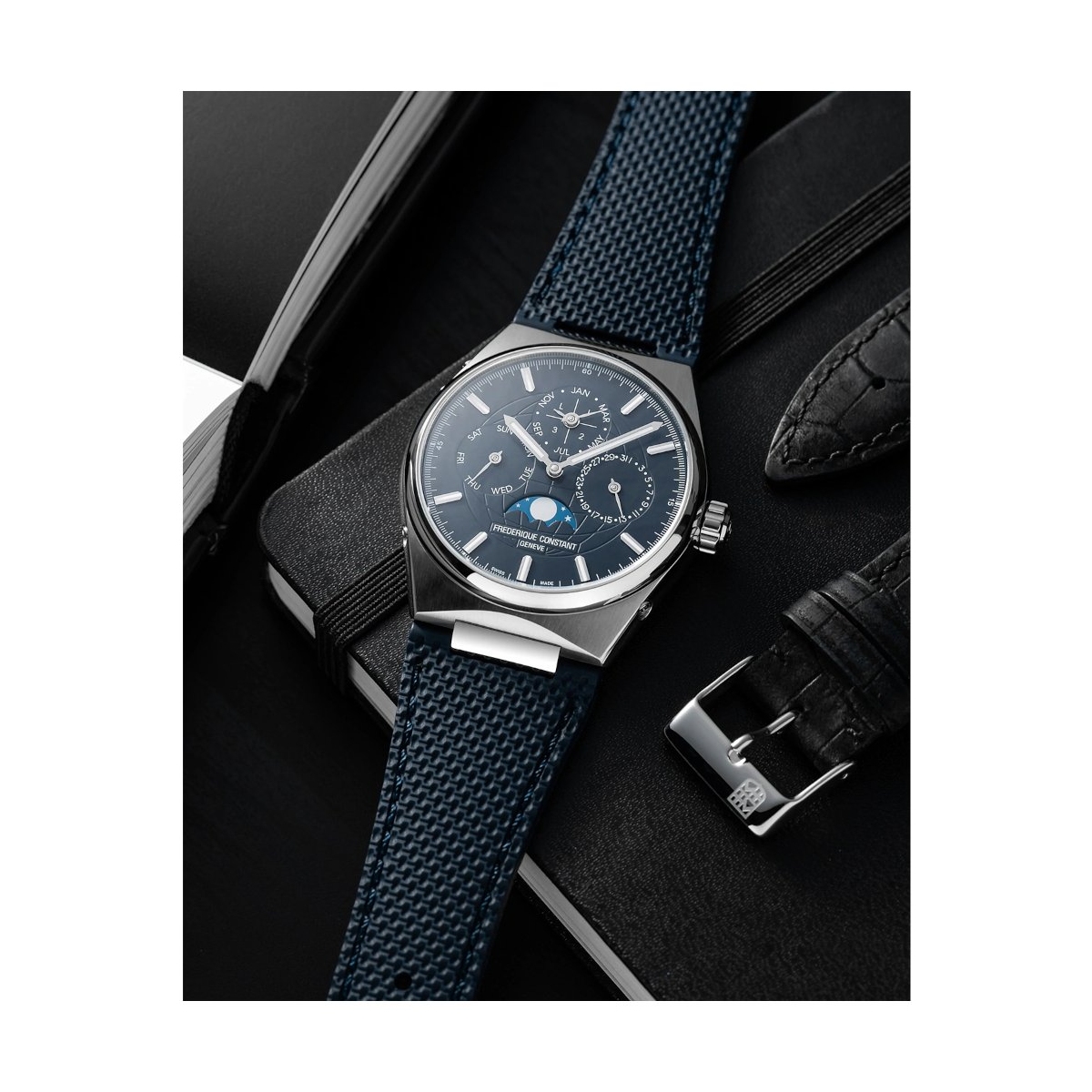 ZEGAREK FREDERIQUE CONSTANT HIGHLIFE PERPETUAL CALENDAR