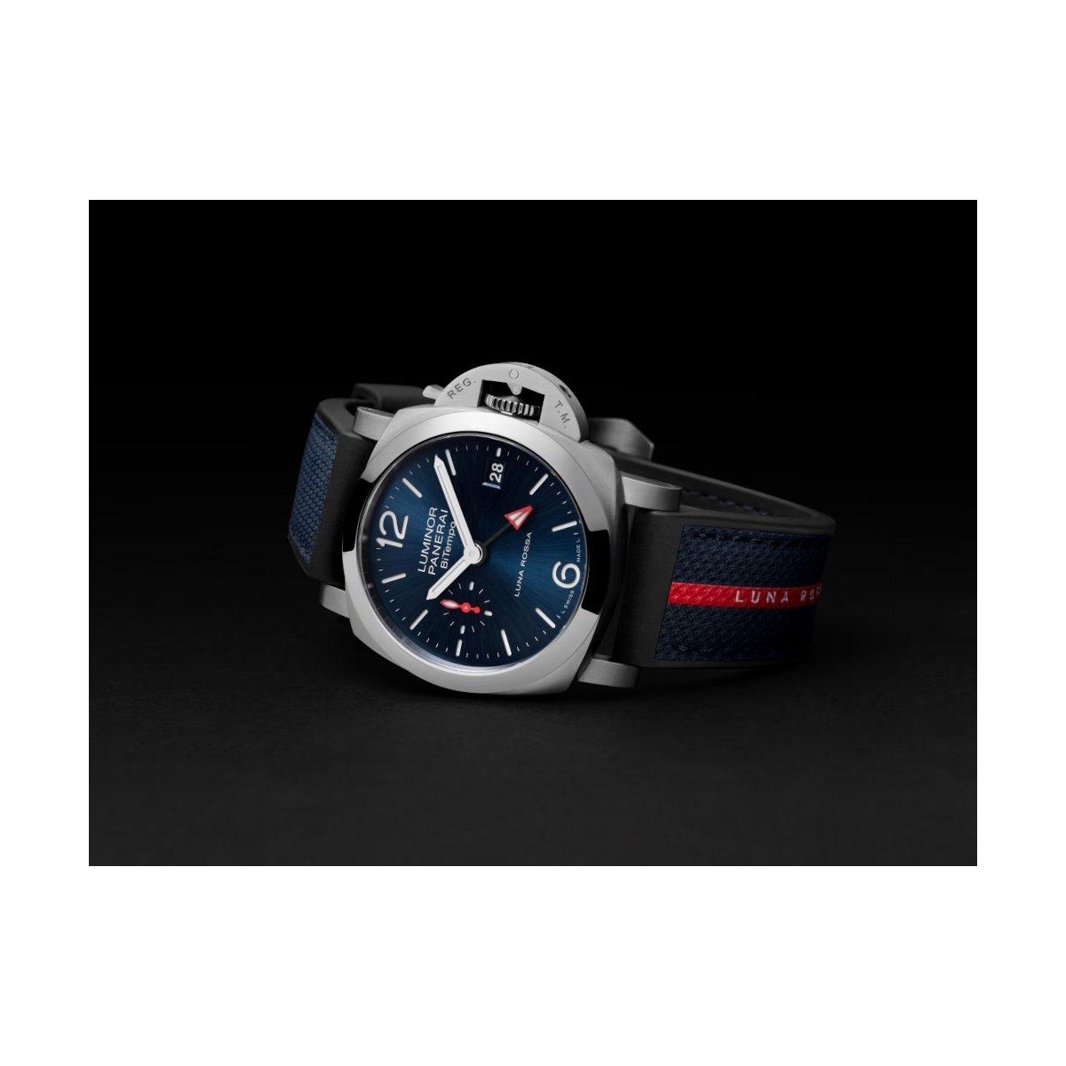 ZEGAREK PANERAI LUMINOR LUNA ROSSA GMT