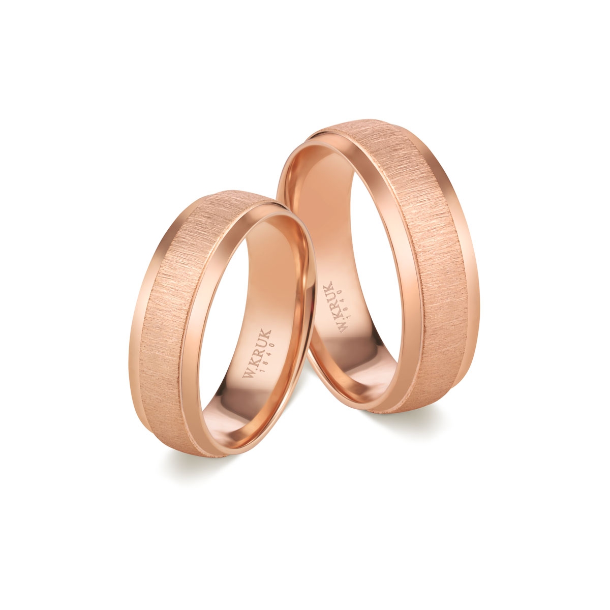 Komplet obrączek złotych ASPETTA