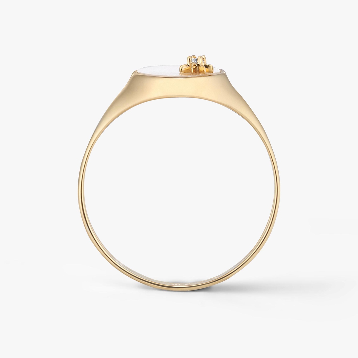 Sygnet złoty Alchemia