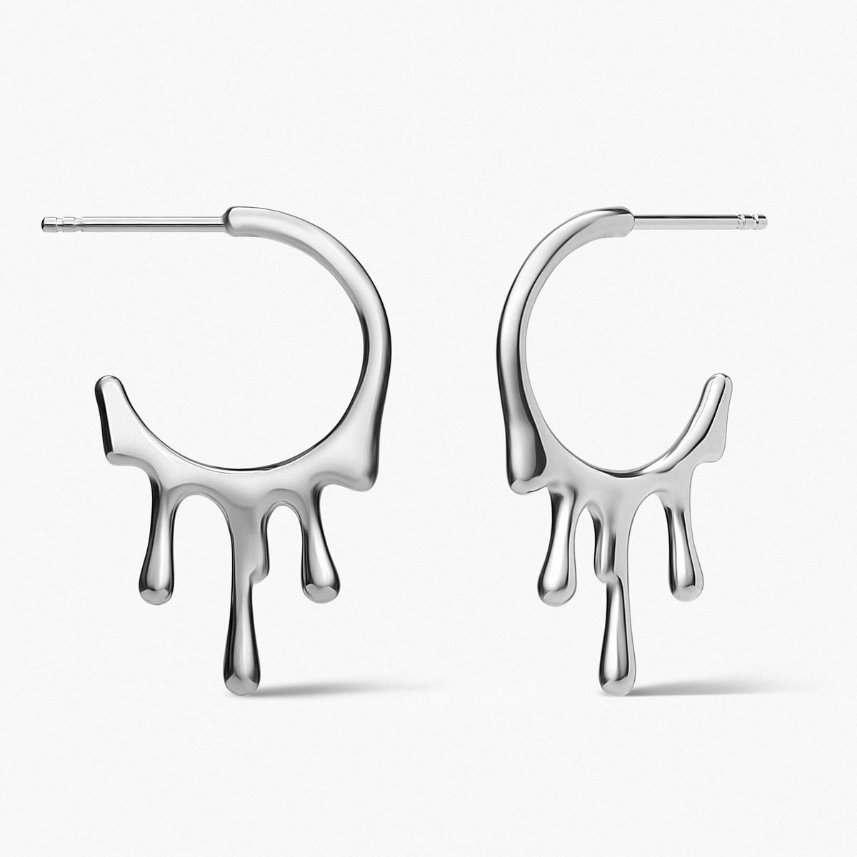 Kolczyki srebrne Modern