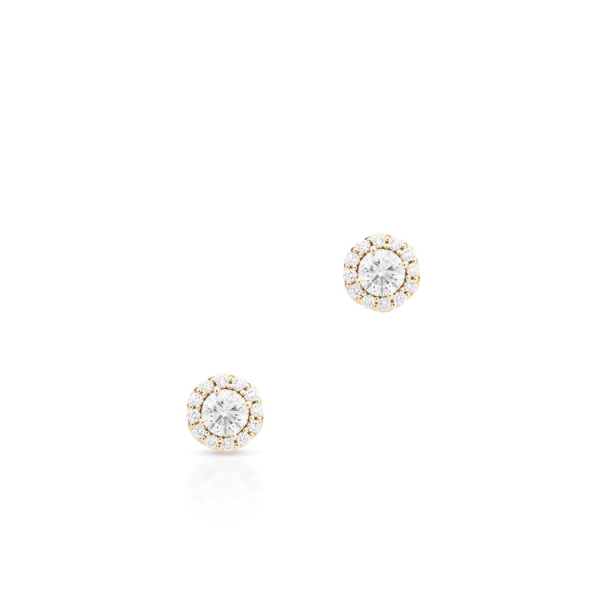 Kolczyki złote Recarlo