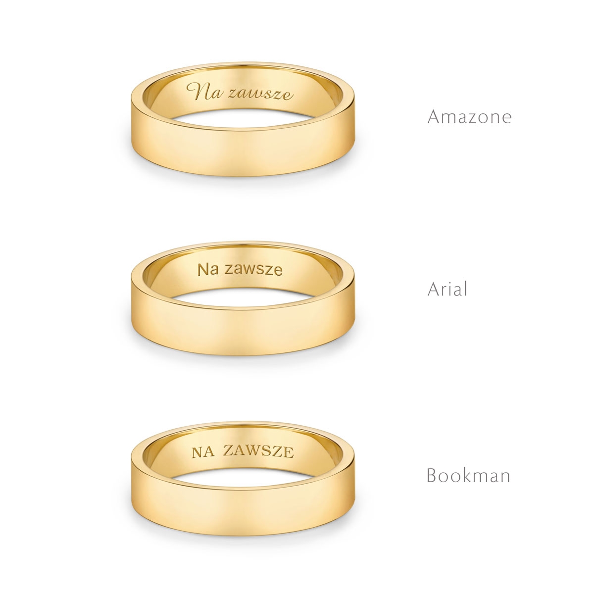 Obrączka złota HOLINESS damska