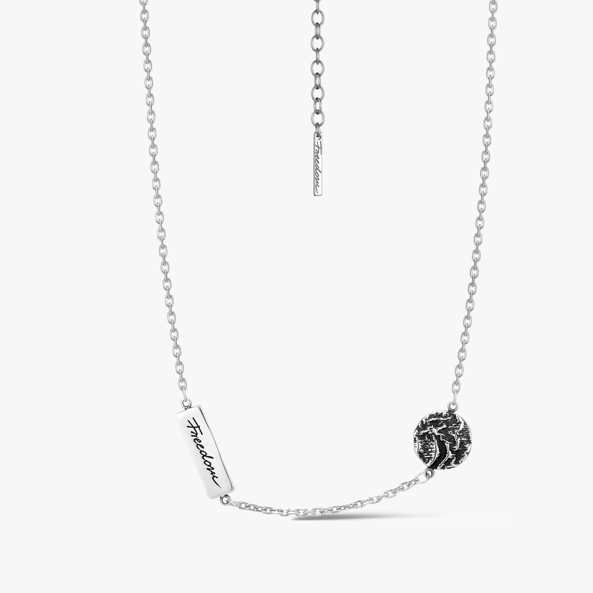 Naszyjnik srebrny FREEDOM ELEMENTS