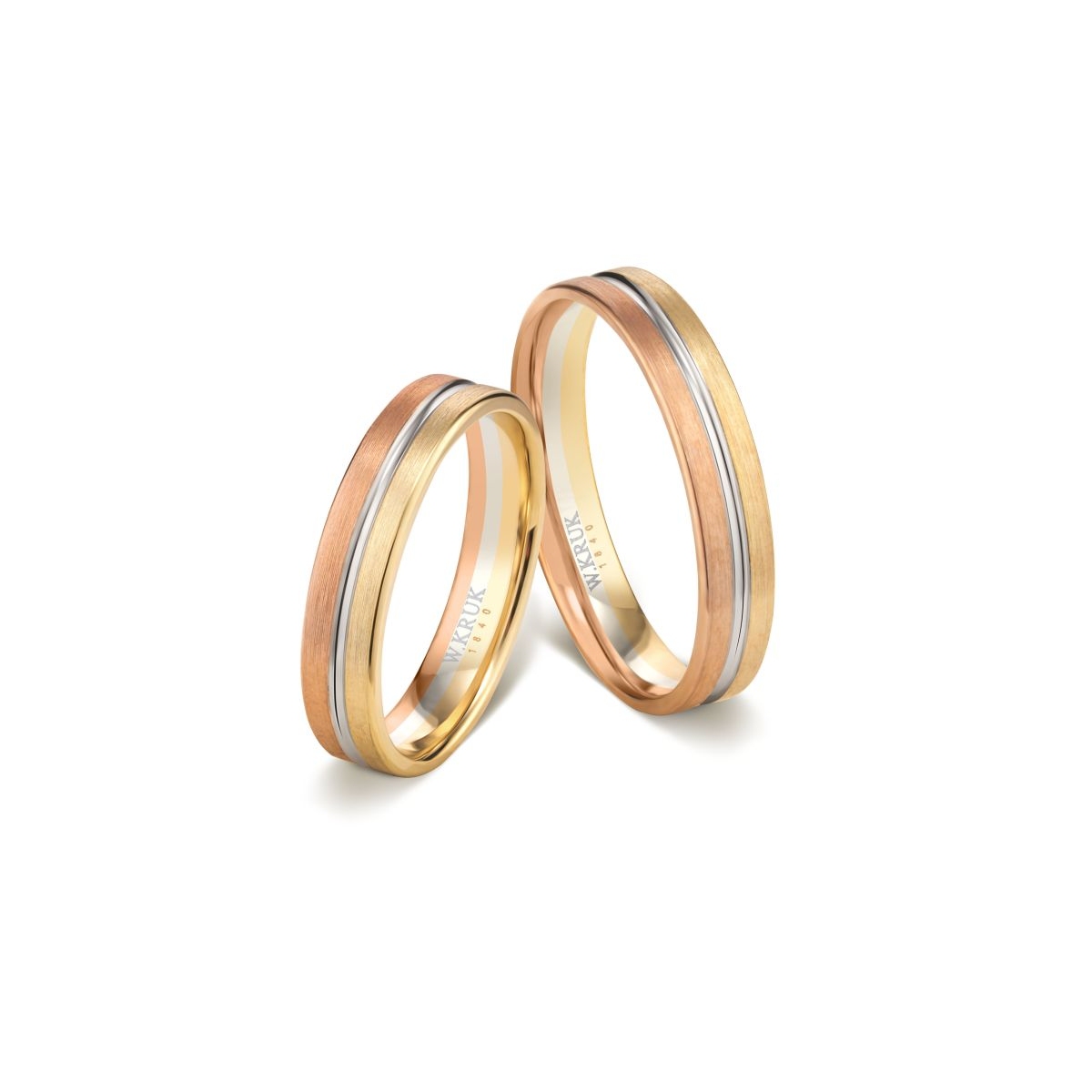 Obrączka złota BELPASSO